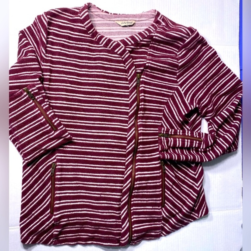 Lucky Brand terry cloth extra large sweater